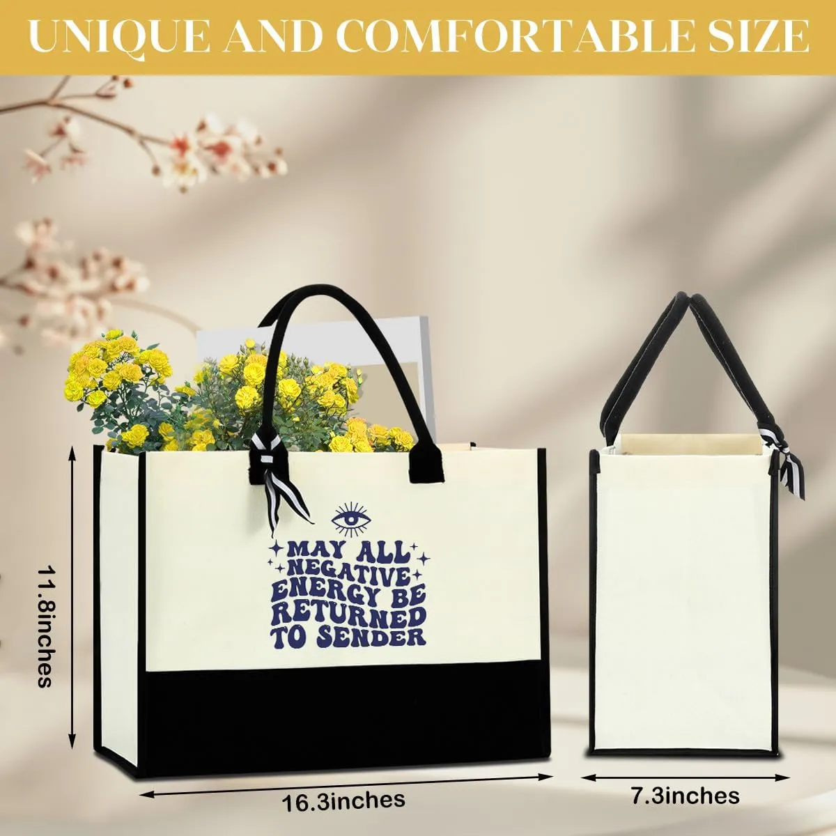 FORBIDDEN PAPER Retirement Gifts for Women Retirement Decorations Travel Gift Lake House Gifts Boat BeachTote Bag