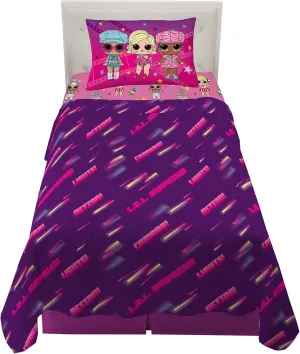 Franco Kids Bedding Super Soft Microfiber Sheet Set, Twin, LOL Surprise