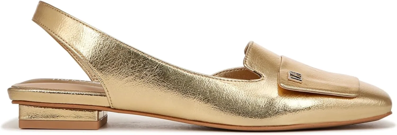 Franco Sarto Womens Teagan Slingback Flats