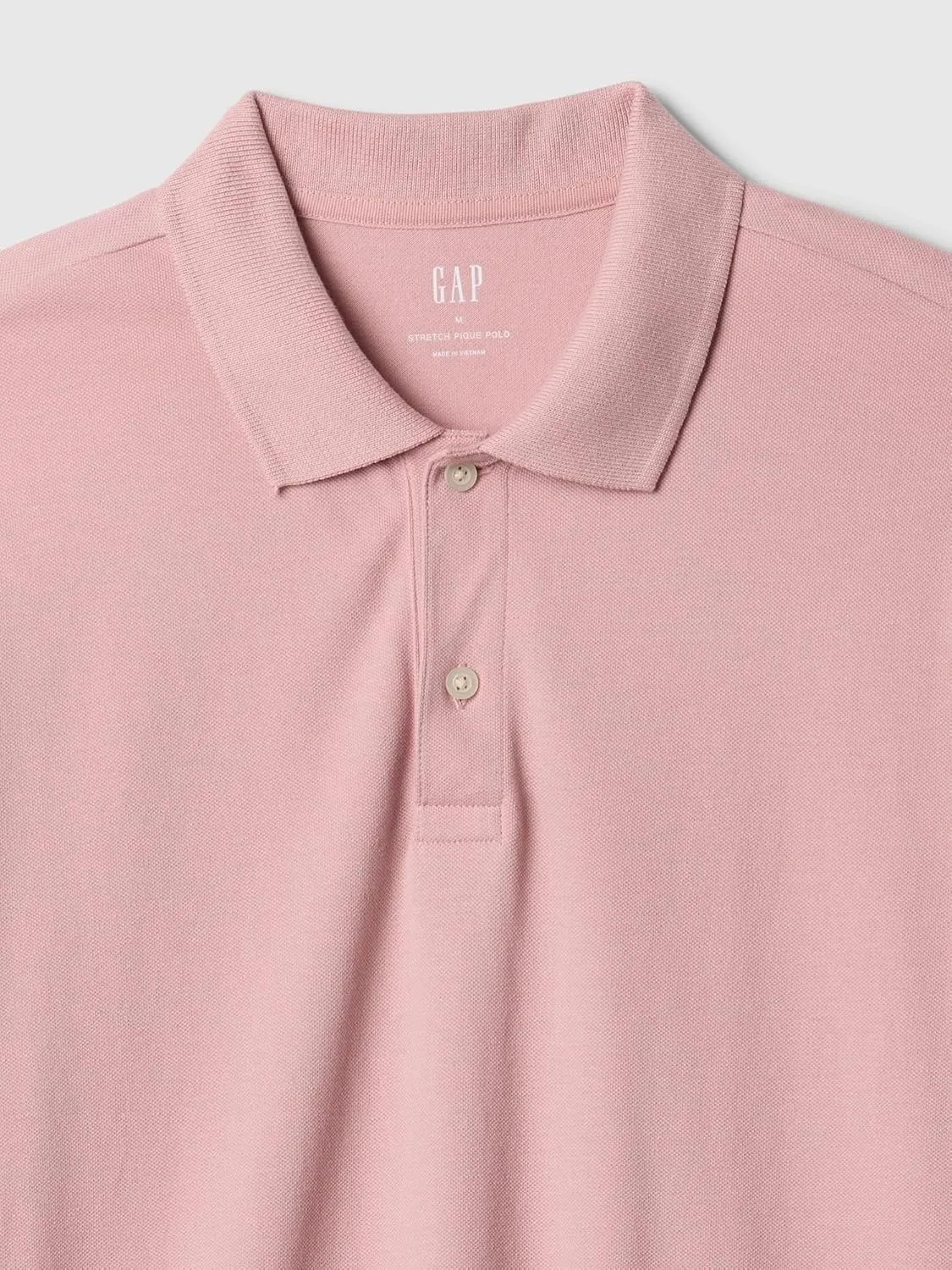 GAP Men's Stretch Pique Polo Shirt