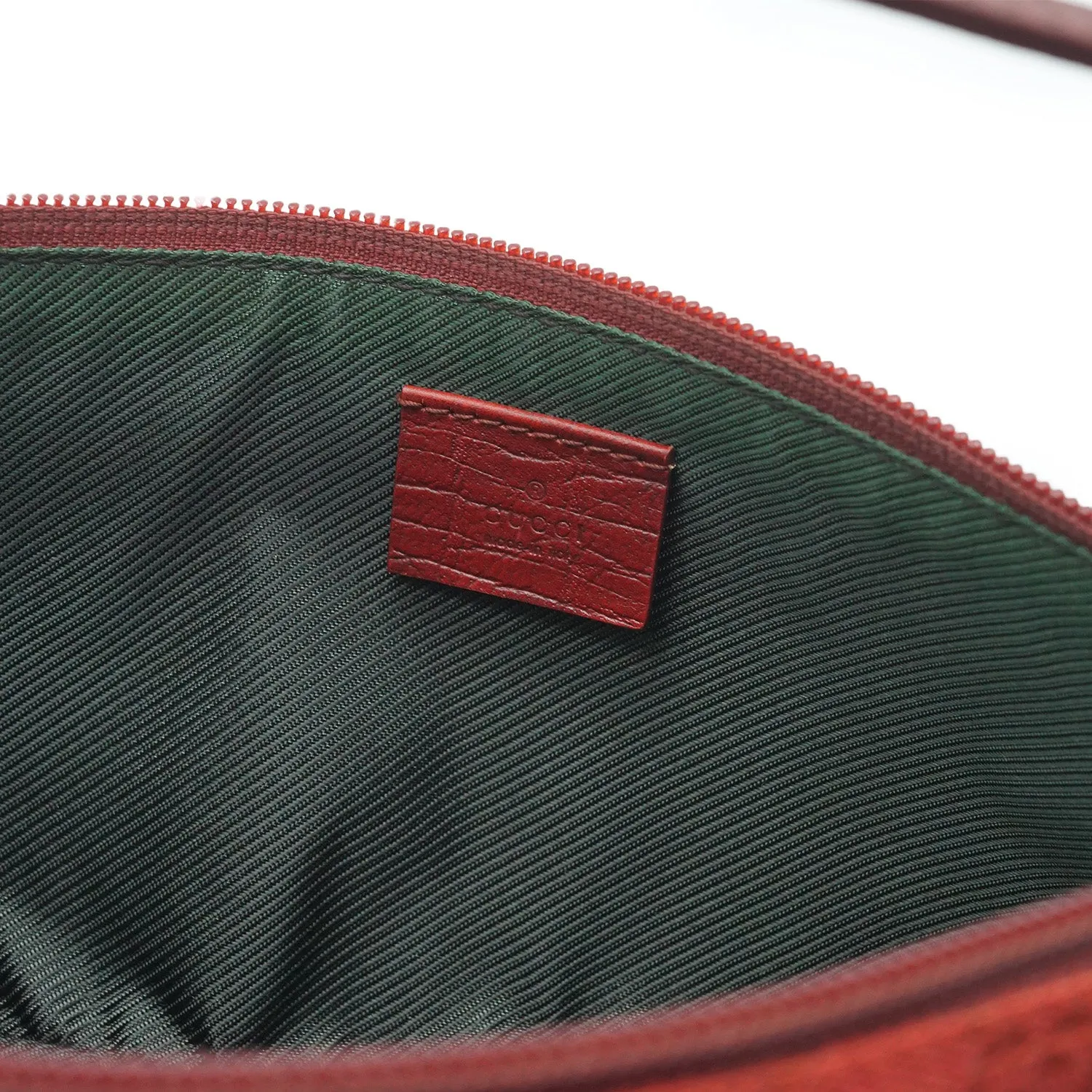 GG Canvas Boat Pochette