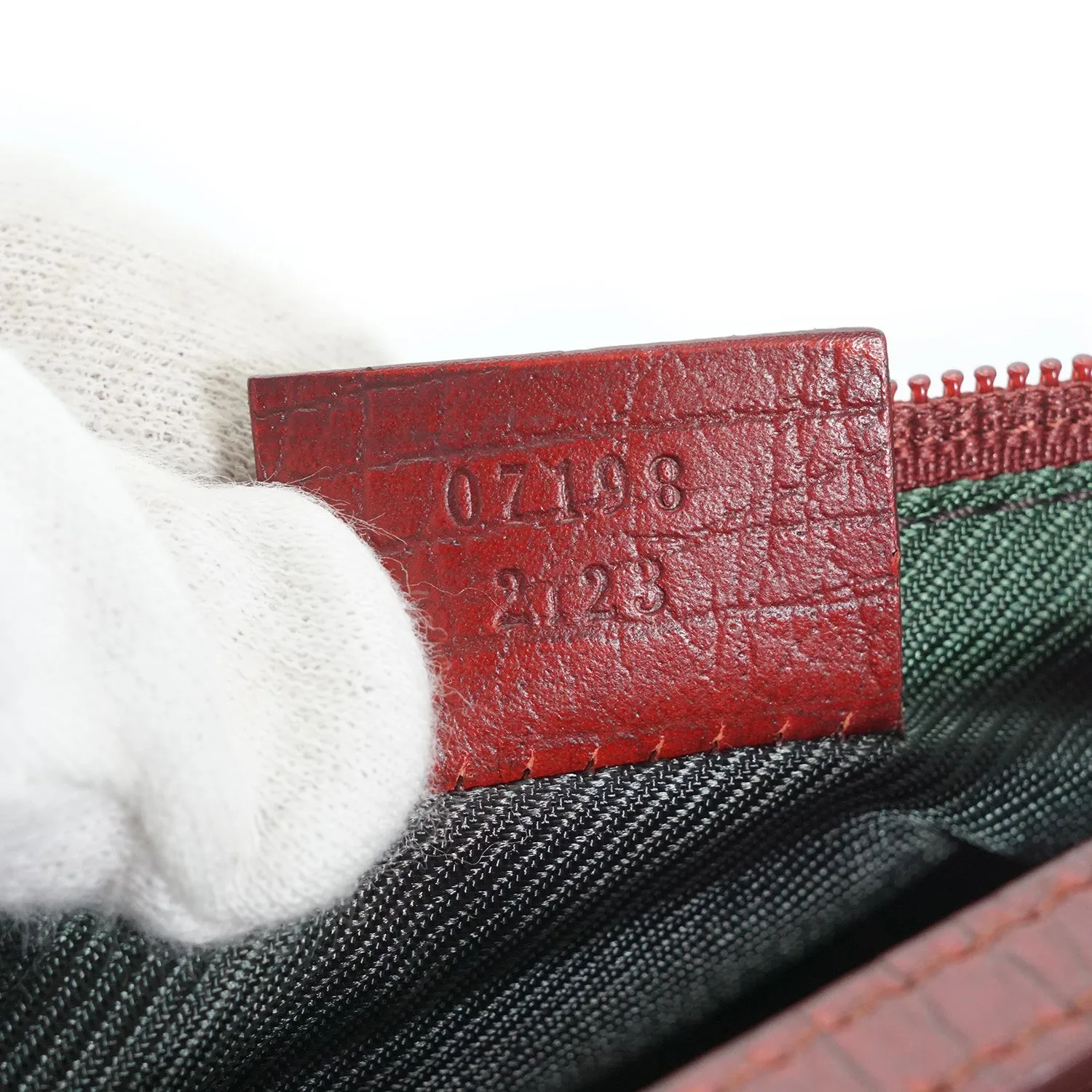 GG Canvas Boat Pochette