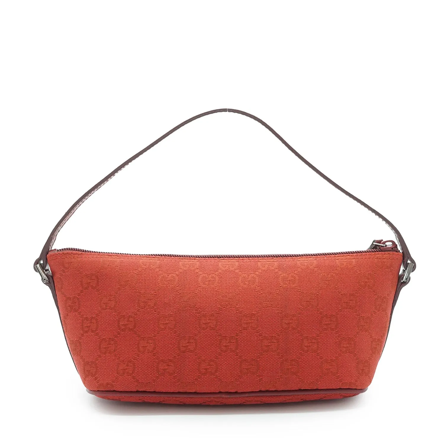 GG Canvas Boat Pochette