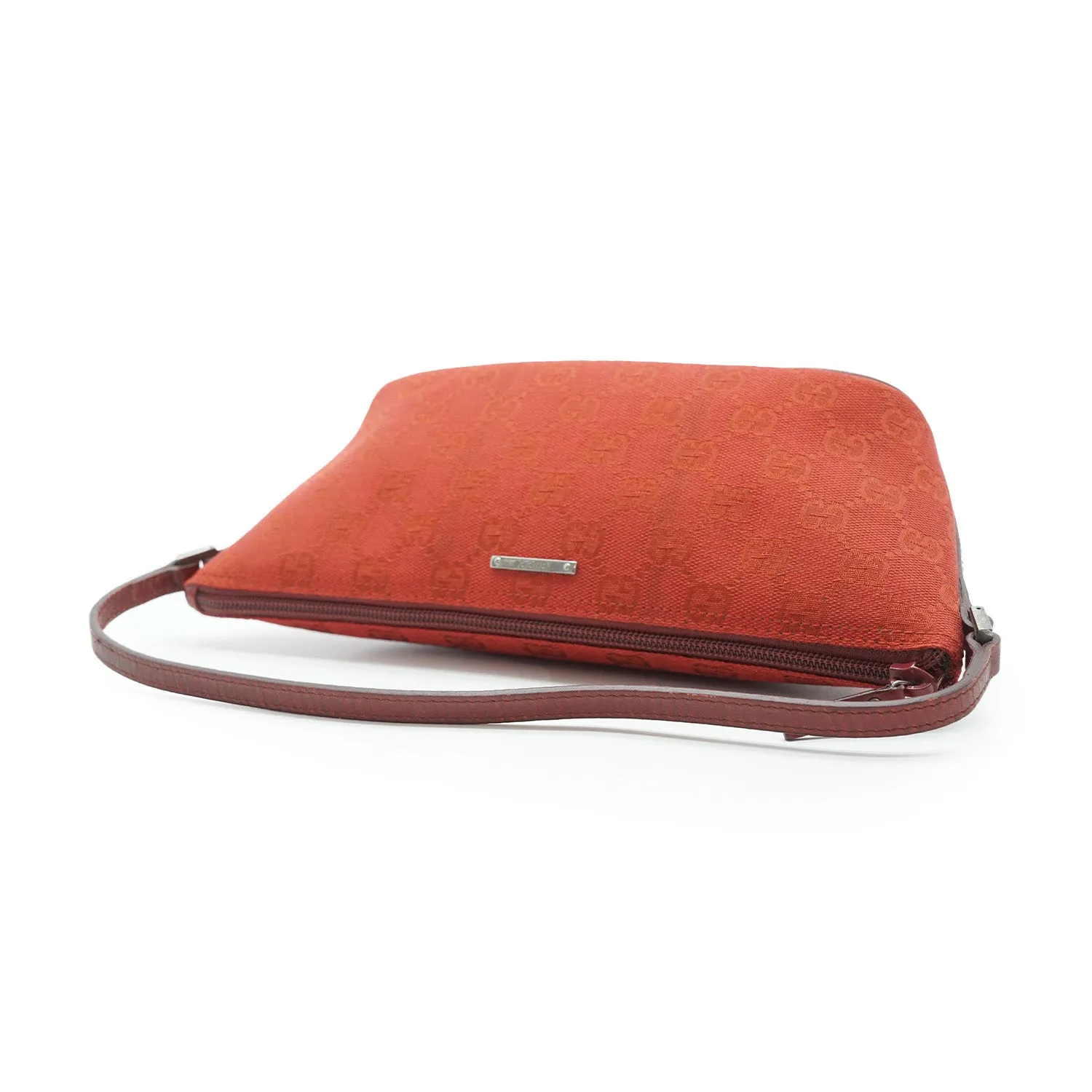 GG Canvas Boat Pochette