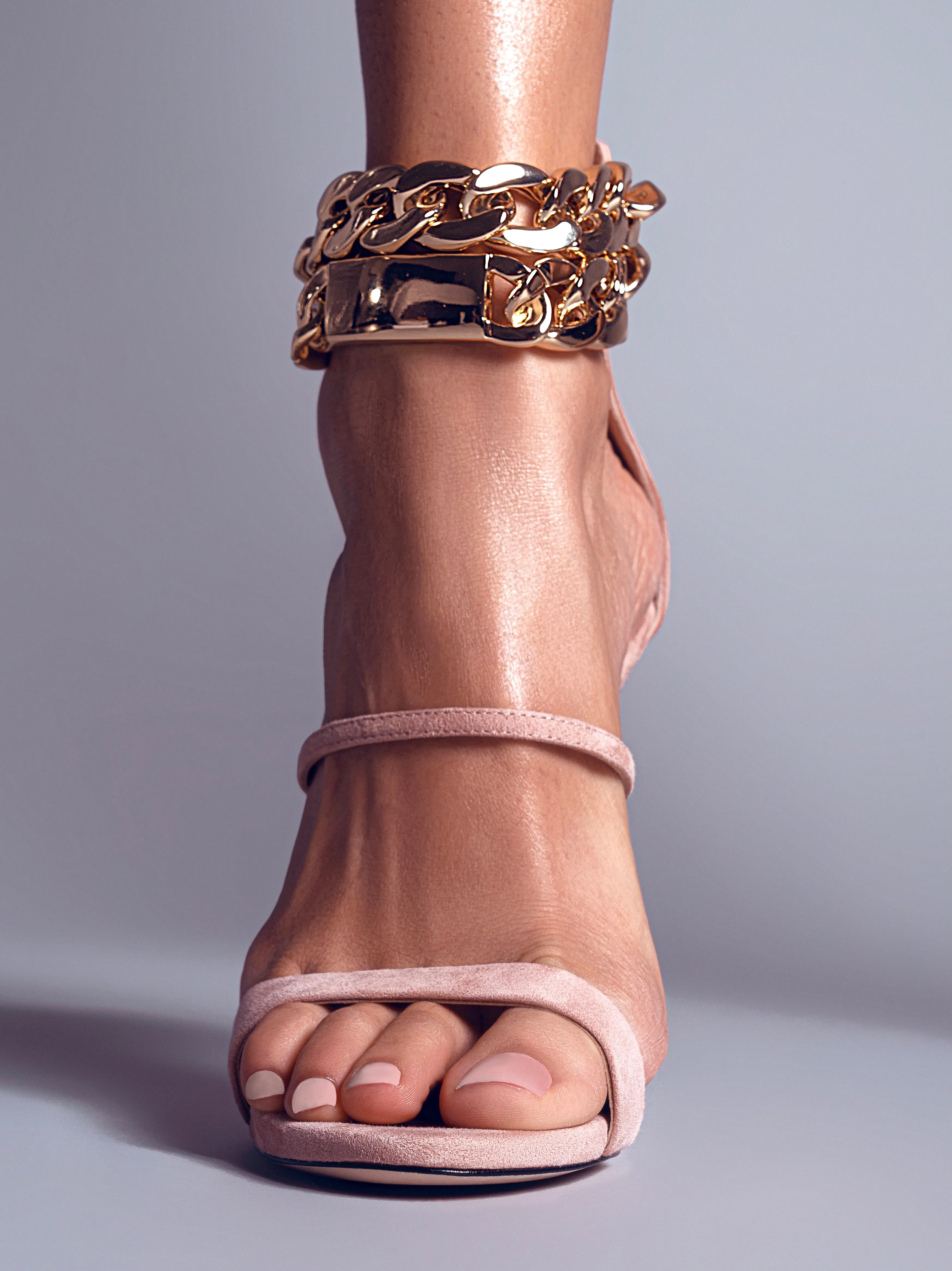 GOLD CHAIN OPEN TOE