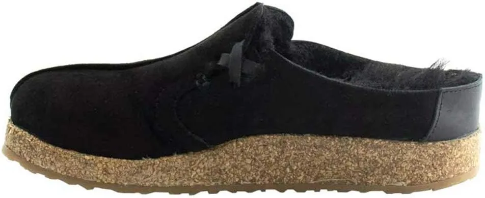 HAFLINGER Women's Saskatchewan Shearling Clogs