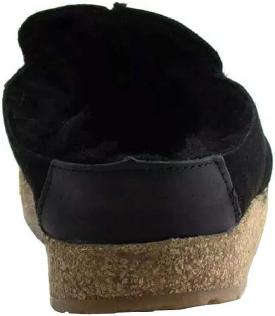 HAFLINGER Women's Saskatchewan Shearling Clogs