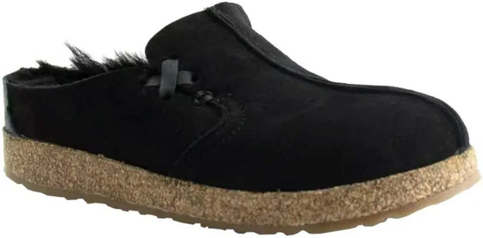 HAFLINGER Women's Saskatchewan Shearling Clogs