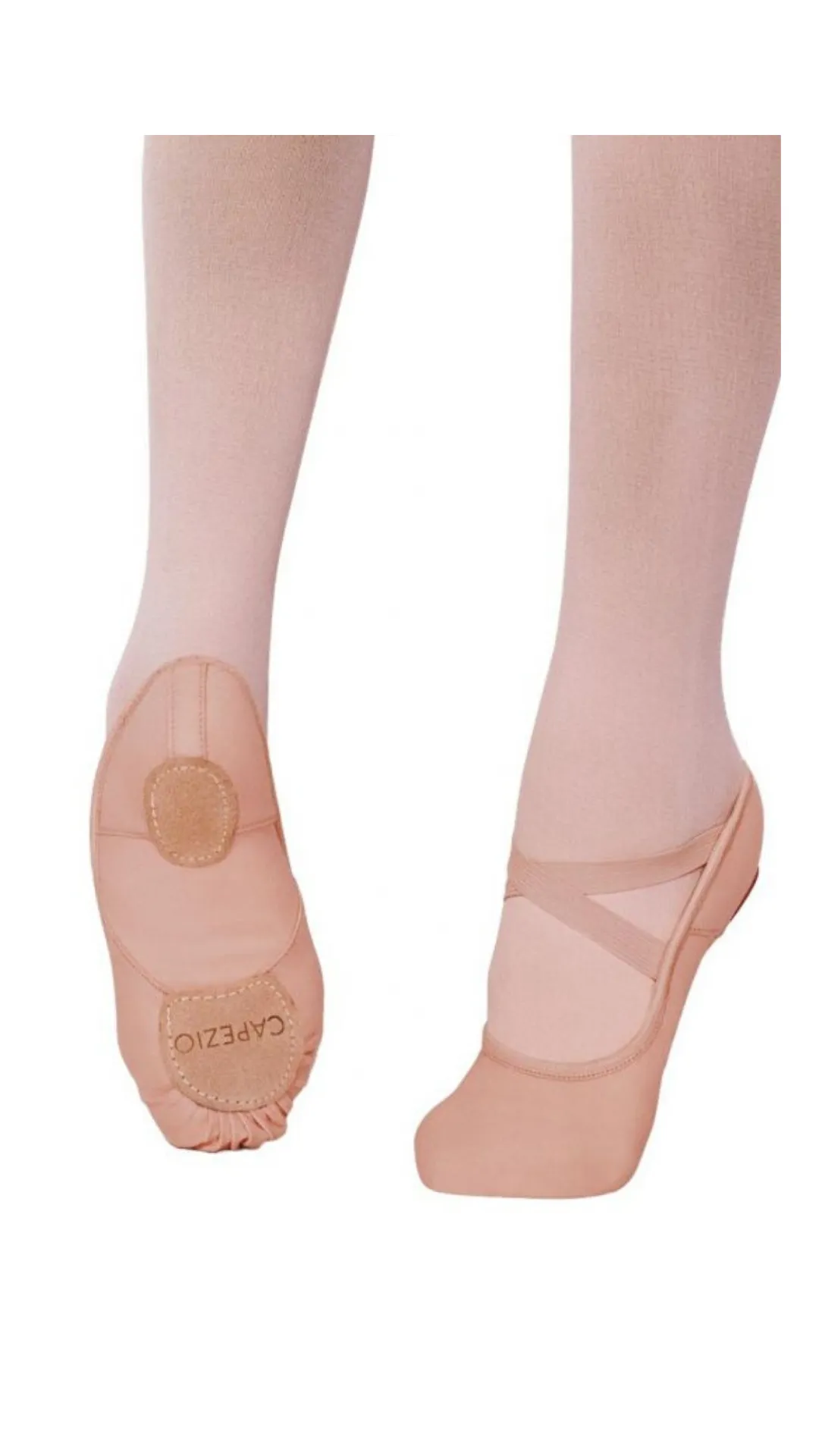 Hanami Canvas Ballet Shoe 2037W-Adult (Nude)