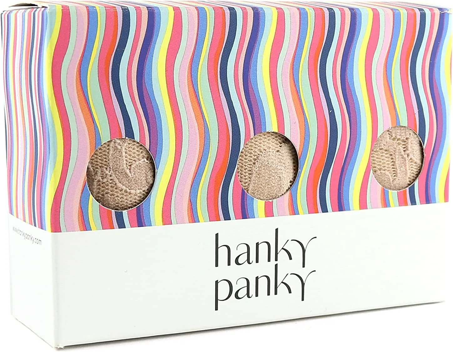 hanky panky, Signature Lace Original Rise Thong 3 Pack, One Size (4-14)