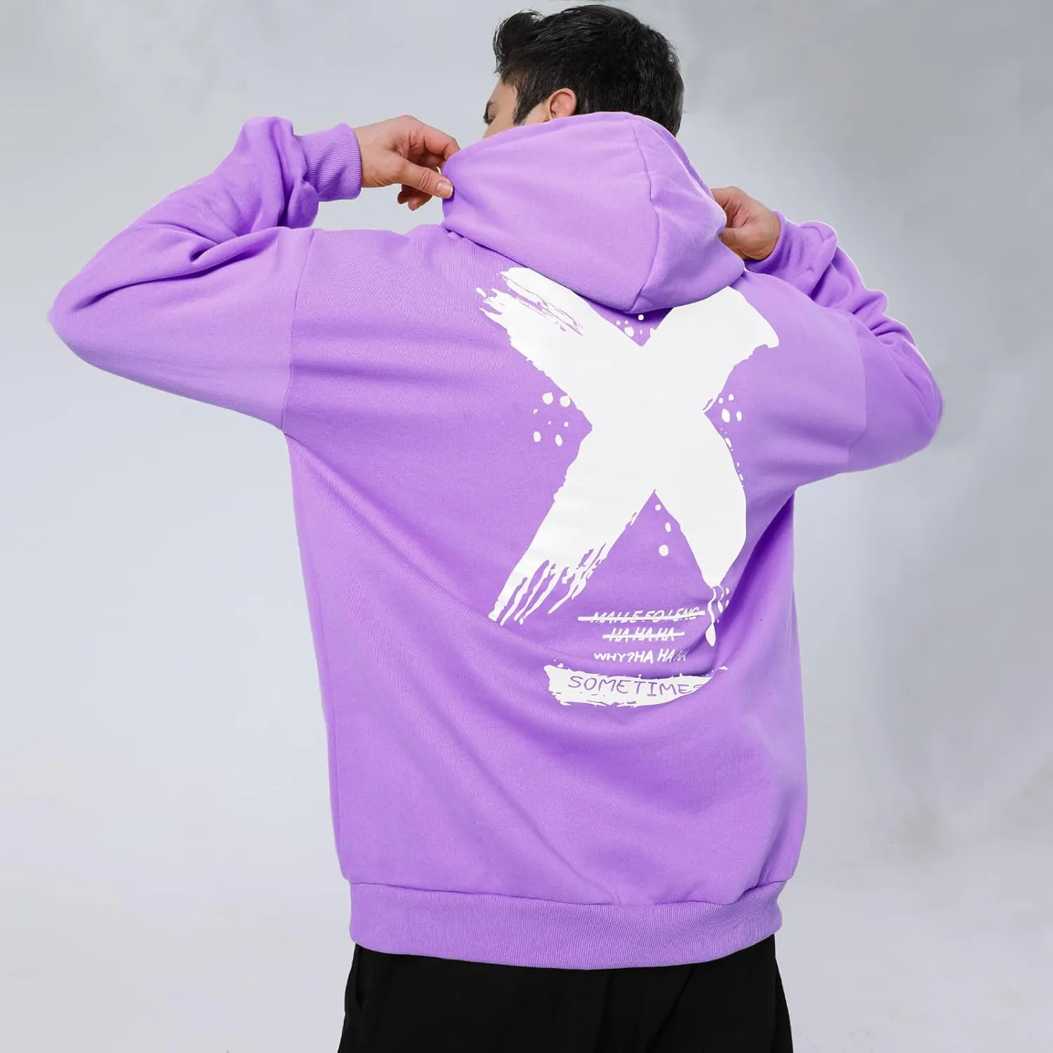 Hoodies for Men & Woman Pullover, Mens Fashion Hip-Hop Hooded Sweatshirt Casual Long Sleeve