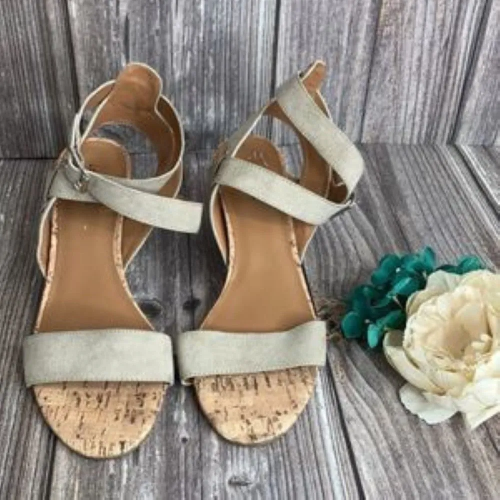 Indigo Rd. Canvas Elea Heeled Sandal 10M