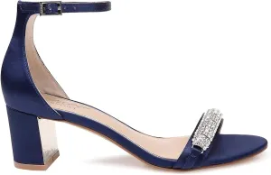 Jewel Badgley Mischka Ramsay Open Toe Block Heel