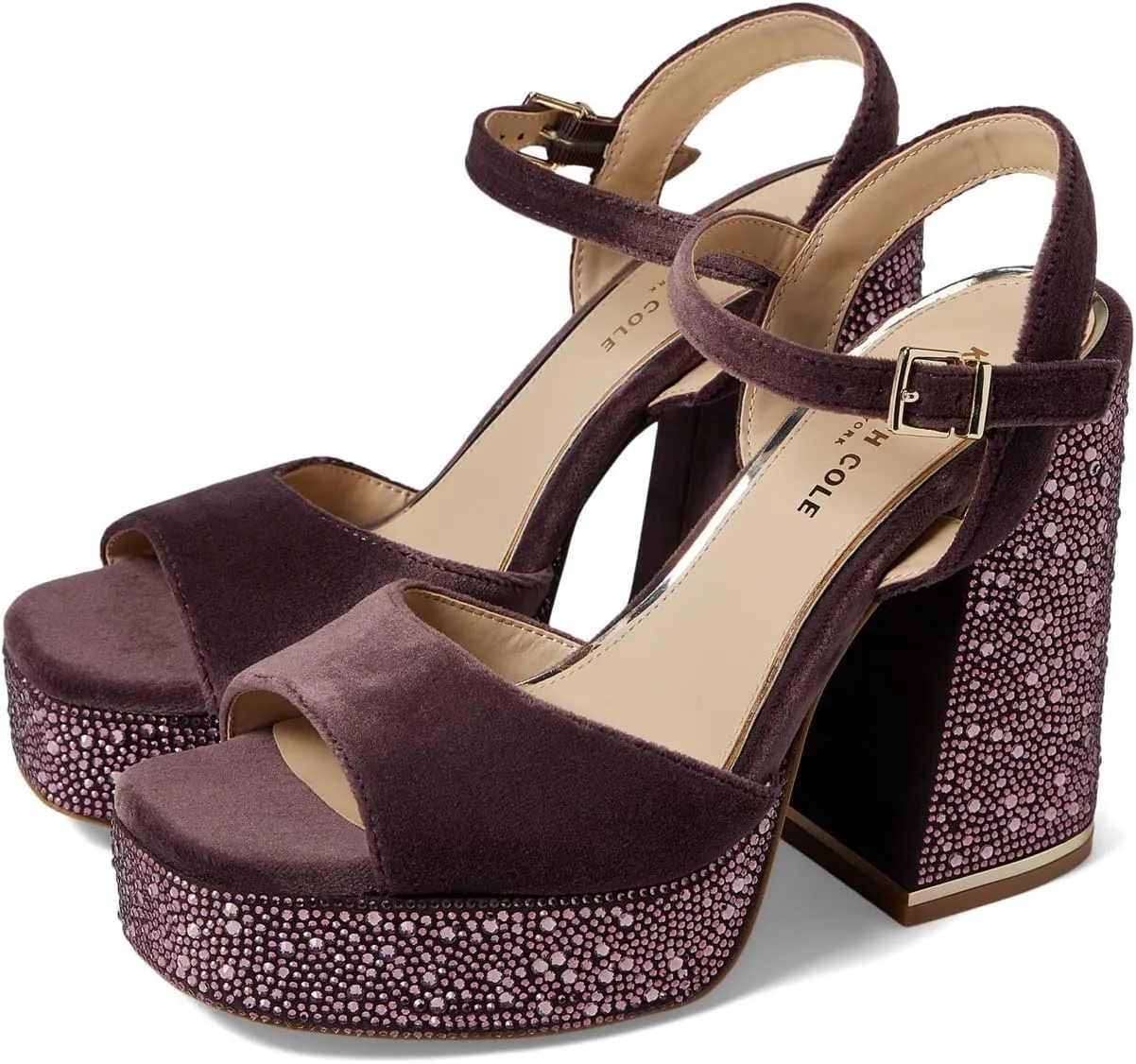 Kenneth Cole New York Women's Dolly Crystal Platform