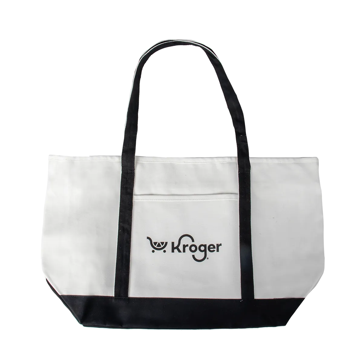 KMD-113 | Cotton Canvas Zippered Boat Tote