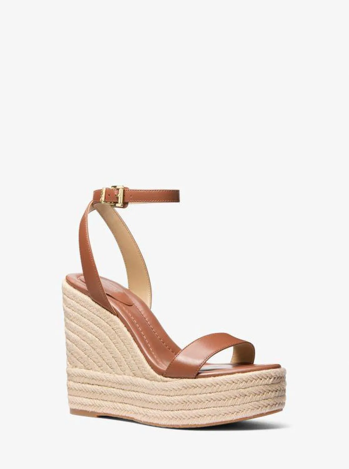 Leighton Leather Wedge Sandal