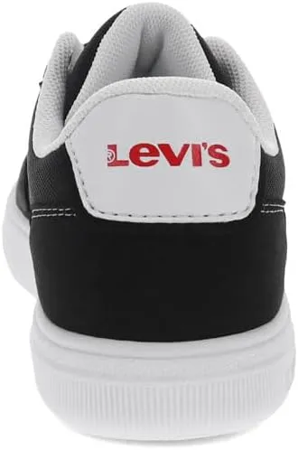 Levi's Kids Zane Poly Canvas Casual Lace Up Sneaker Shoe