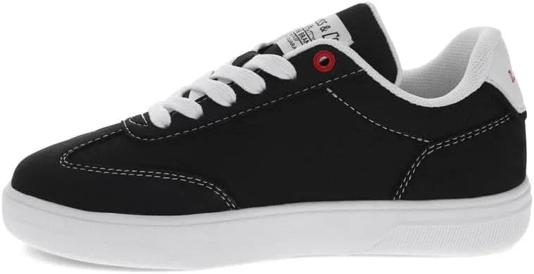 Levi's Kids Zane Poly Canvas Casual Lace Up Sneaker Shoe