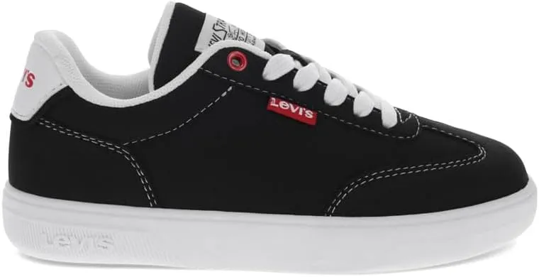 Levi's Kids Zane Poly Canvas Casual Lace Up Sneaker Shoe