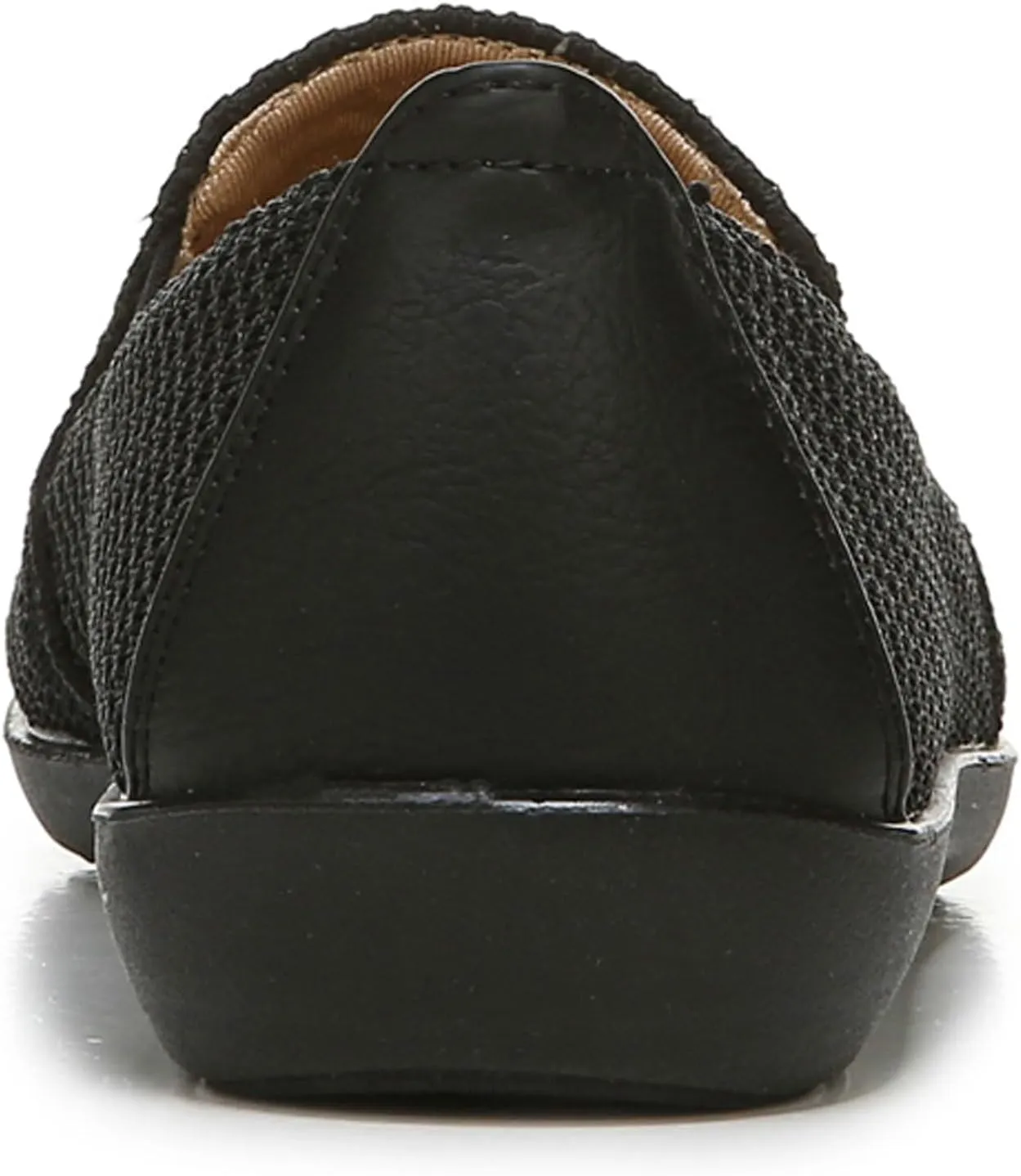 LifeStride Womens Next Level Sneaker, True Black, 7.5 Wide US