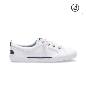 Little Girl's Pier Wave White Sneaker (SCK163656)