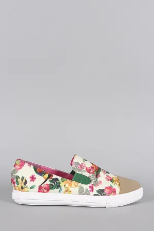 Loafer Floral Cap Toe Pointy Flexible Industrial-grade Flat Toe Priveleged