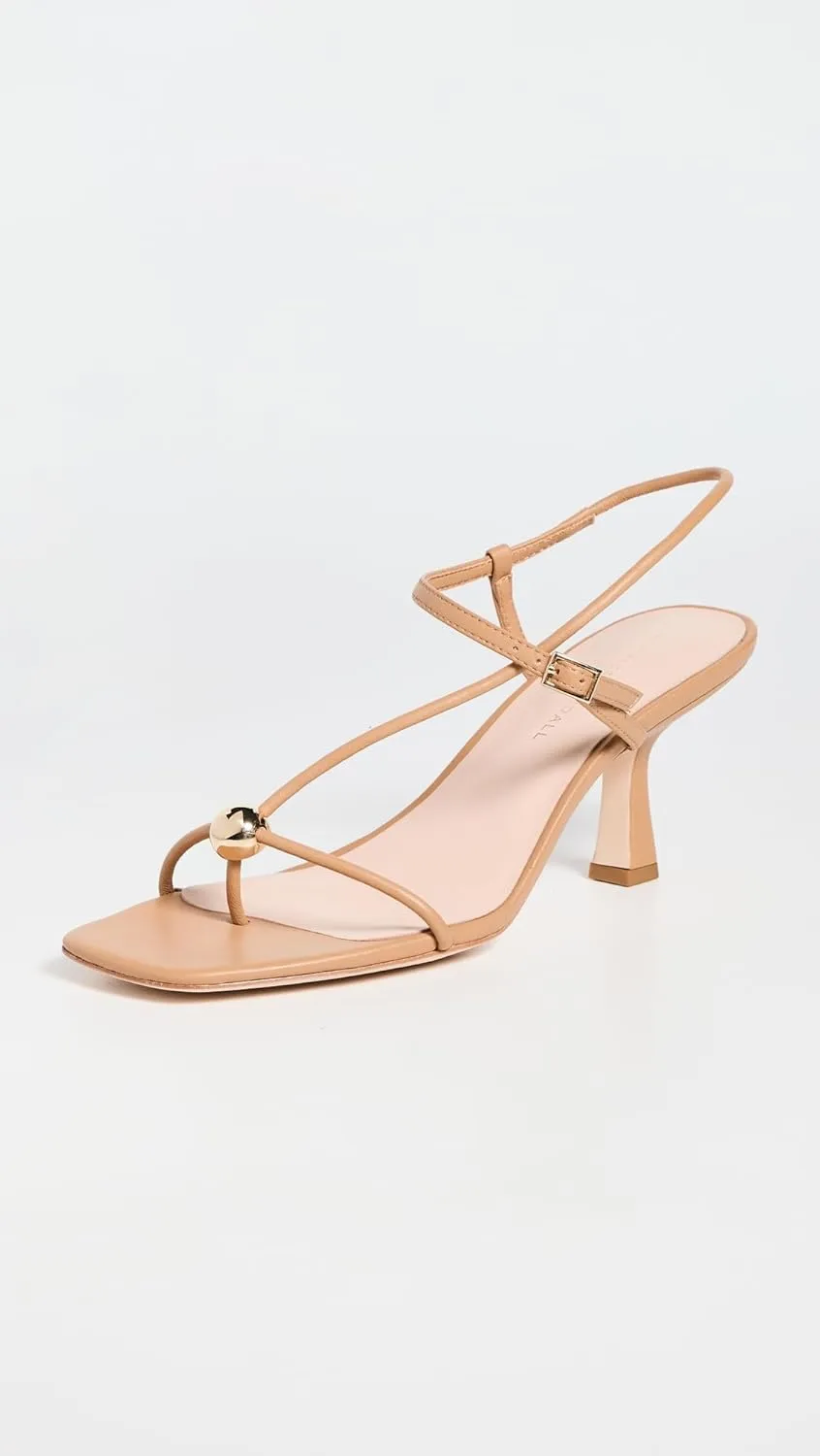Loeffler Randall Women's Triana Strappy Mid Heel Sandals with Ball