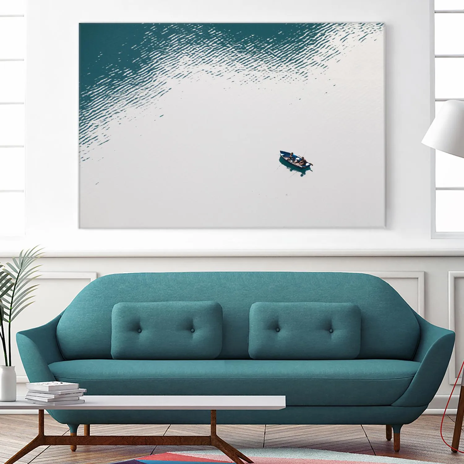 Lonely boat