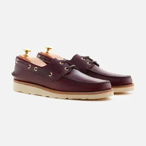 Mega discount Boat Leather - Shoes - Merlot Pull-up Trustworthy transactions Norton