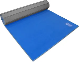 Meister FlexFloor Gymnastics & Cheer Mat - Roll-Up Carpet Training Floor for Home & Gym