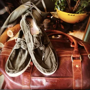 Men's Canvas Boat Shoe