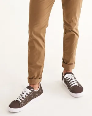 Men's Faux-Leather Sneaker
