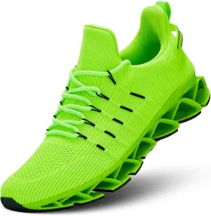Mens Running Shoes Mesh Breathable Trail Runners Fashion Sport Blade Walking Tennis Sneakers