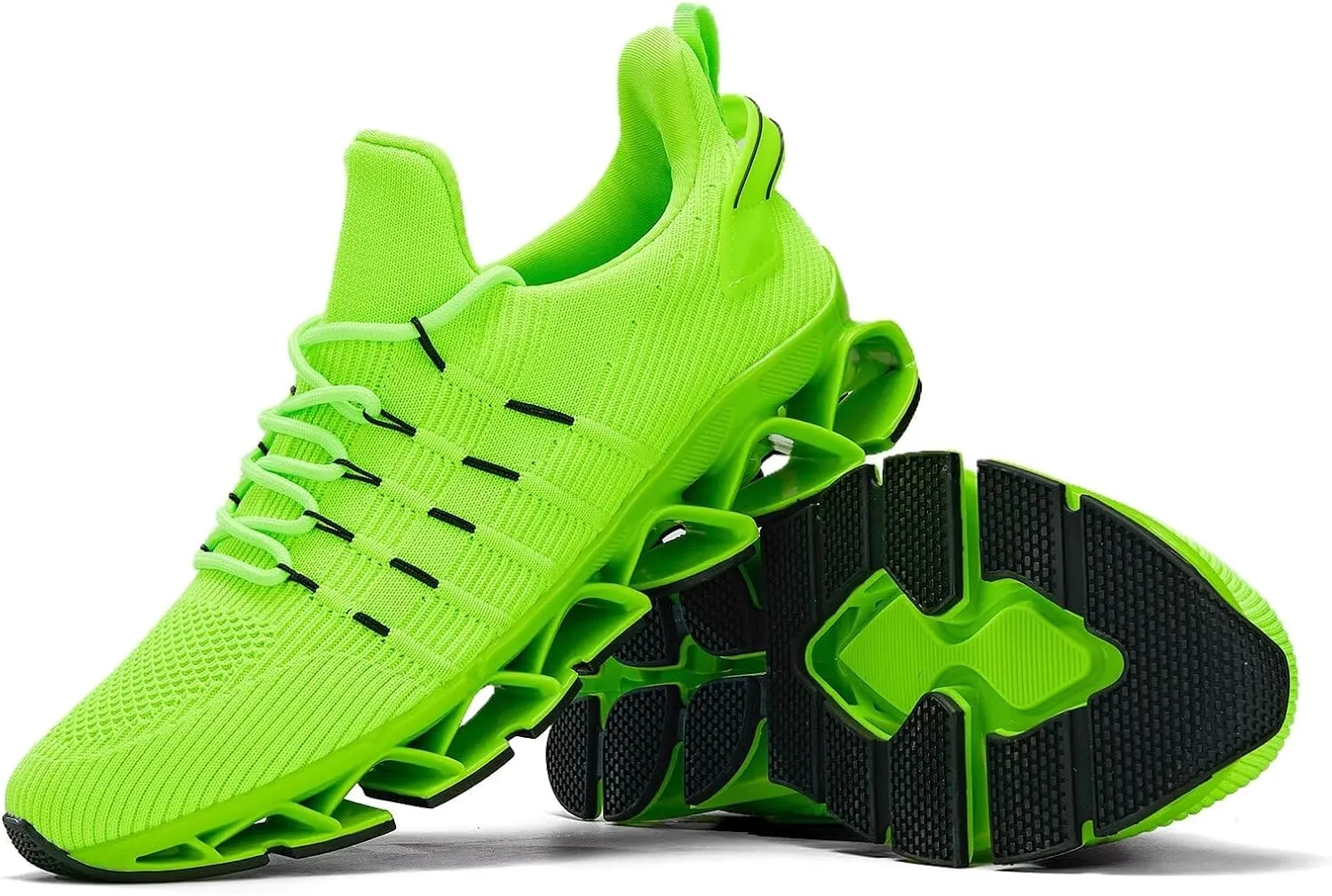 Mens Running Shoes Mesh Breathable Trail Runners Fashion Sport Blade Walking Tennis Sneakers