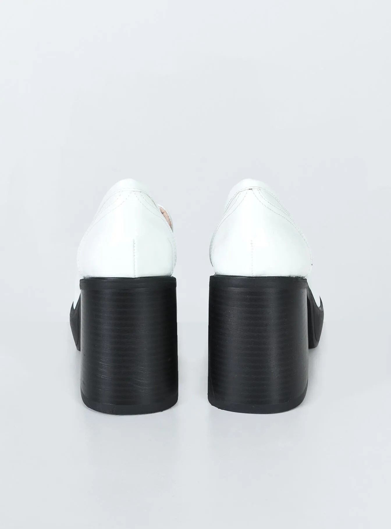 Metropolitan Heels White