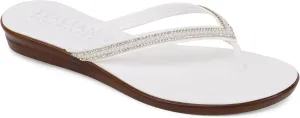 Minley - Thong Sandal White / 10