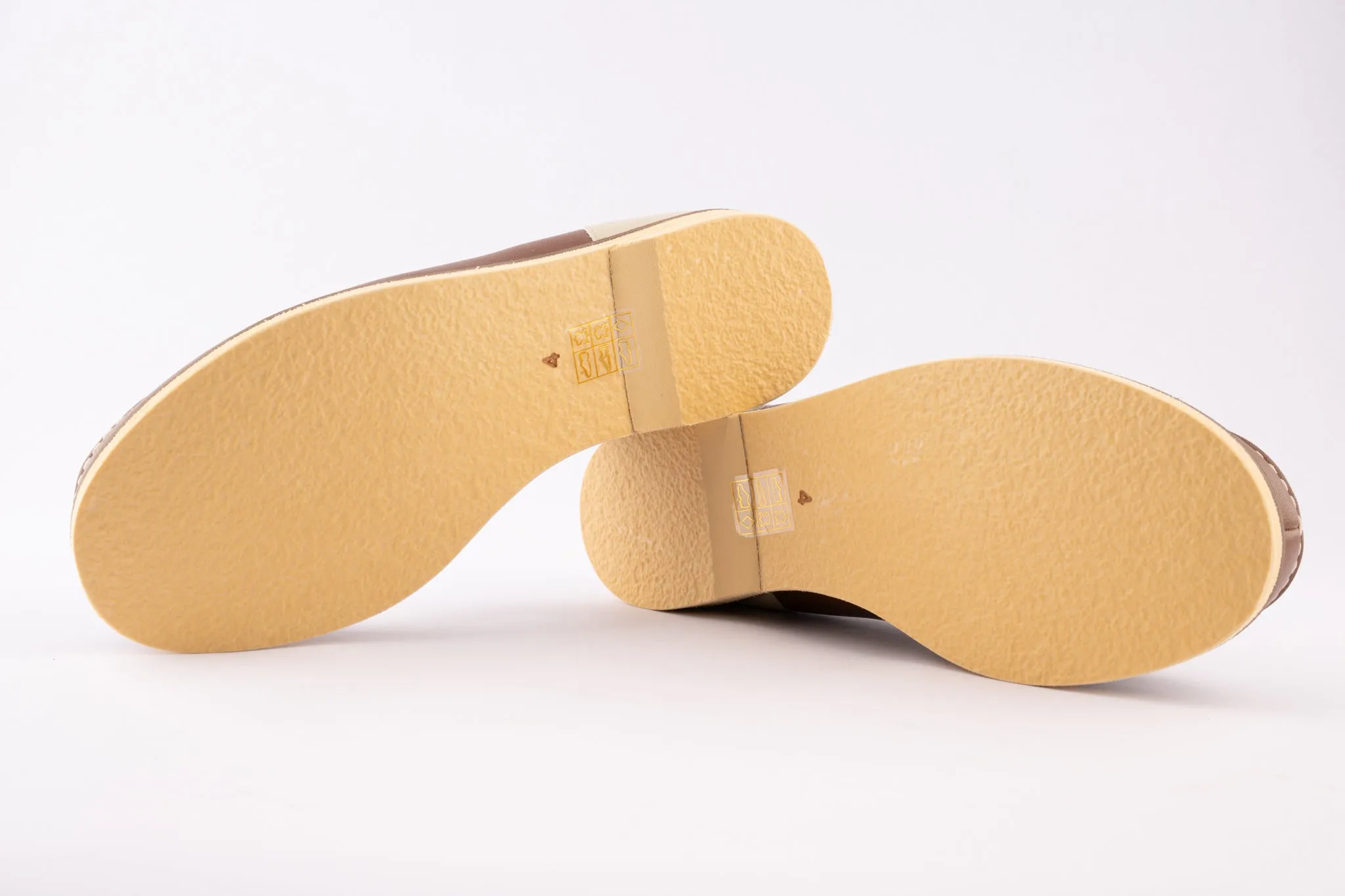 Mitzi - Brown & Cream Leather
