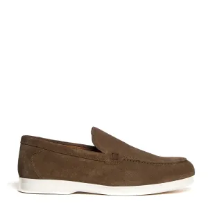 Moccasin Adler In Soft Calf Suede