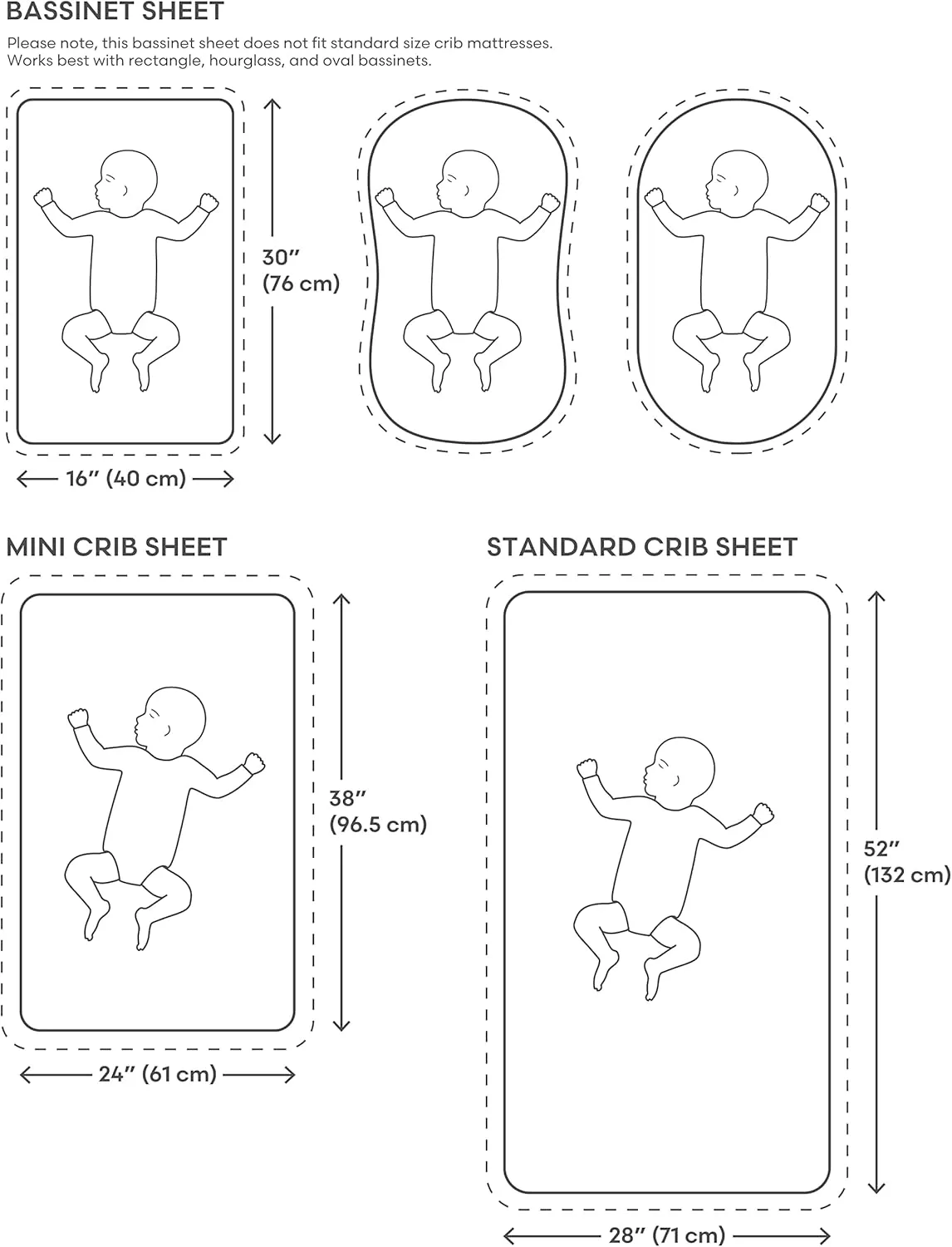 mushie Extra Soft Bassinet Muslin Crib Sheet | 30" x 16" (Blush)