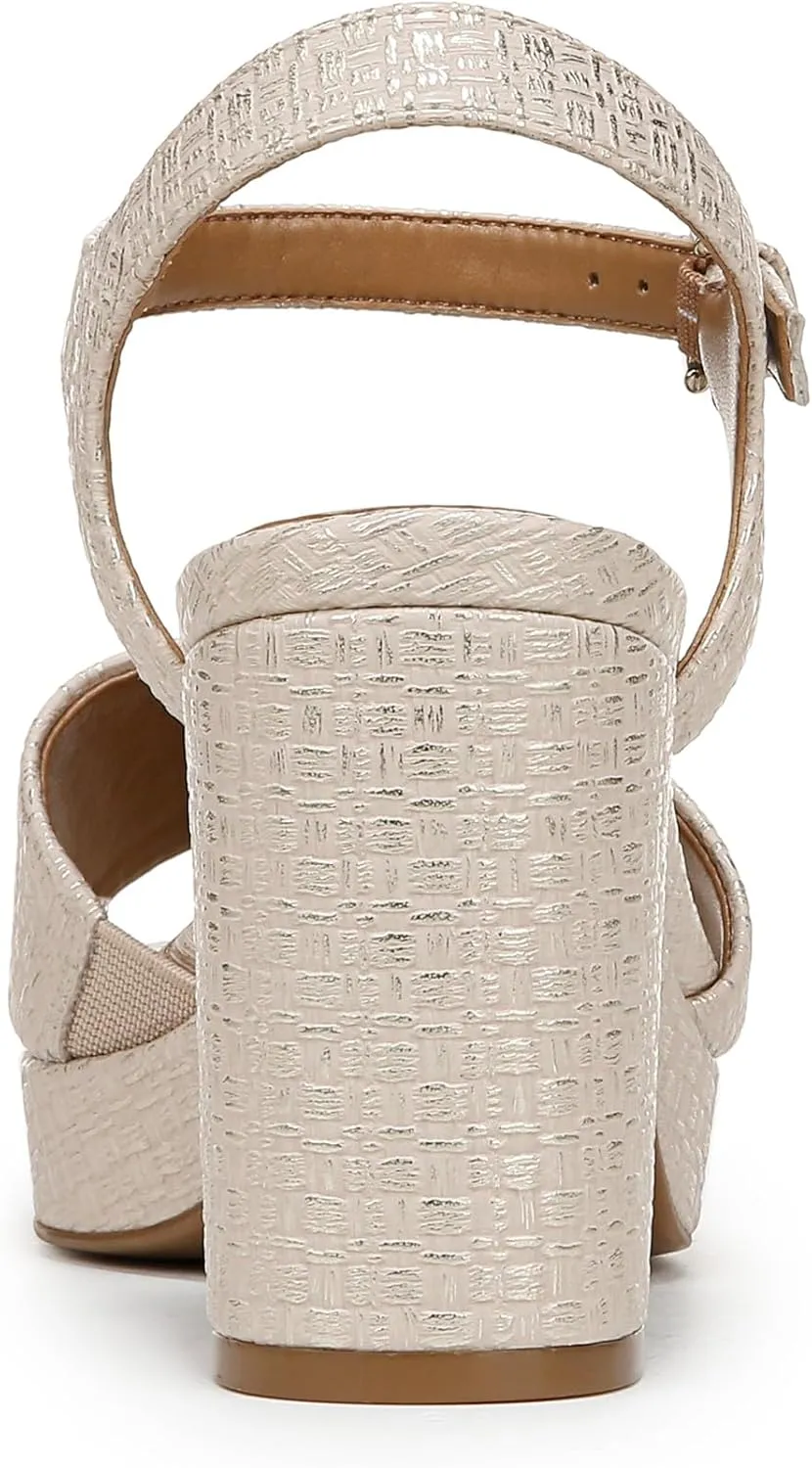 Naturalizer Women's Lilly Ankle Strap Platform Sandal