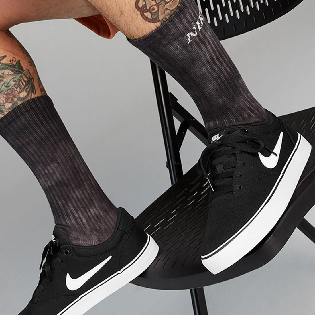 NIKE SB Chron 2 Canvas - Black/White