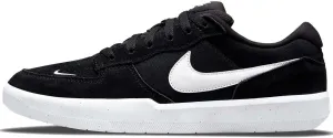 Nike SB Force 58 Skate Shoes (CZ2959-001, Black/Black/White) Size 11.5