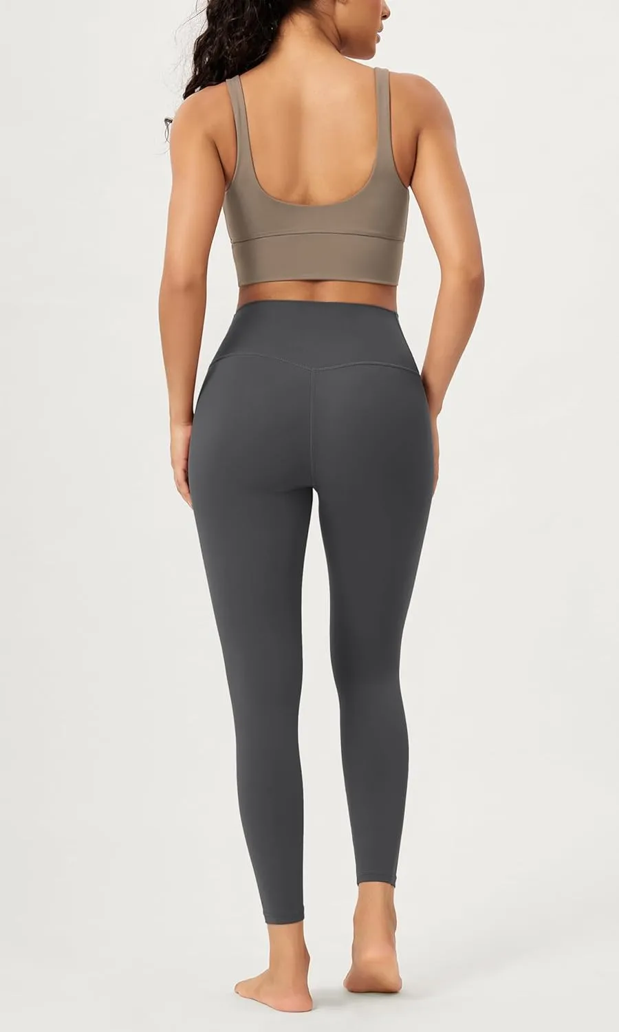 ODODOS Women's Buttery Soft Cross Waist Leggings, ODCLOUD 25" / 28" Crossover Lounge Yoga Pants