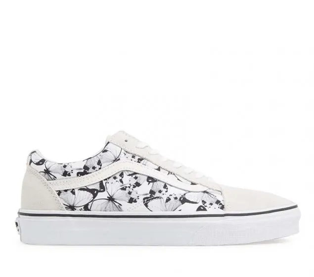 OLD Clean lines VANS (BUTTERFLY) TRUE | WHITE BLACK Superior-grade | SKOOL