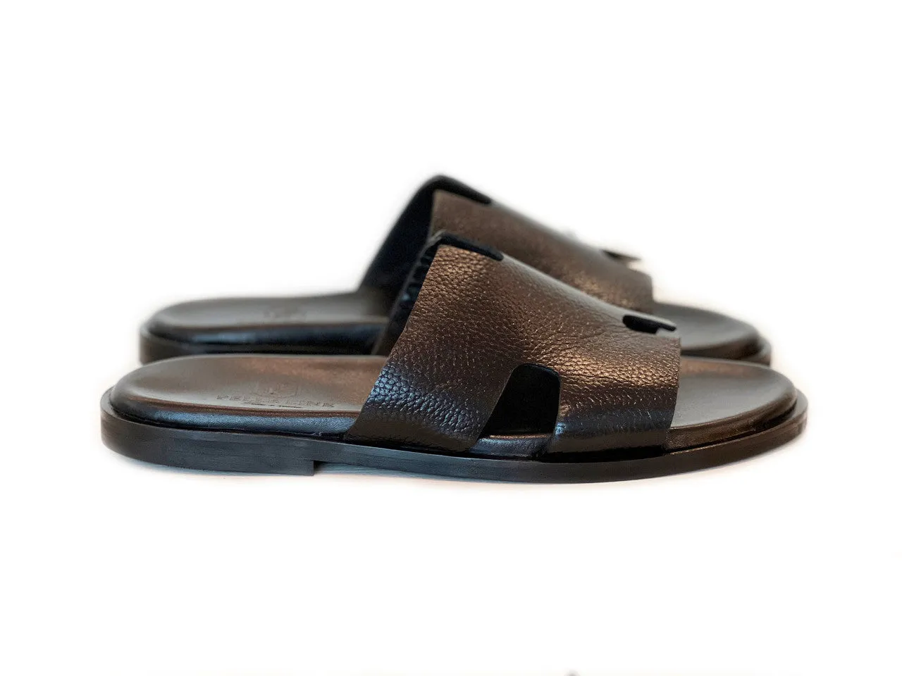 Pelle Line -Egea Open toe sandal -Black