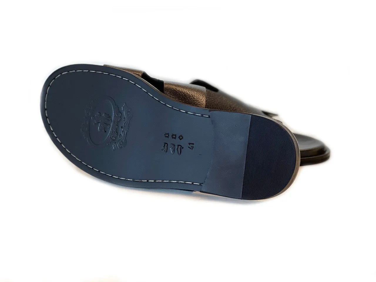 Pelle Line -Egea Open toe sandal -Black