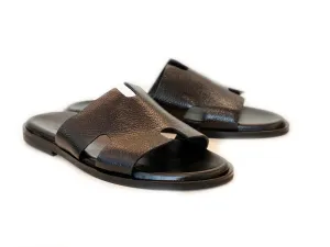 Pelle Line -Egea Open toe sandal -Black