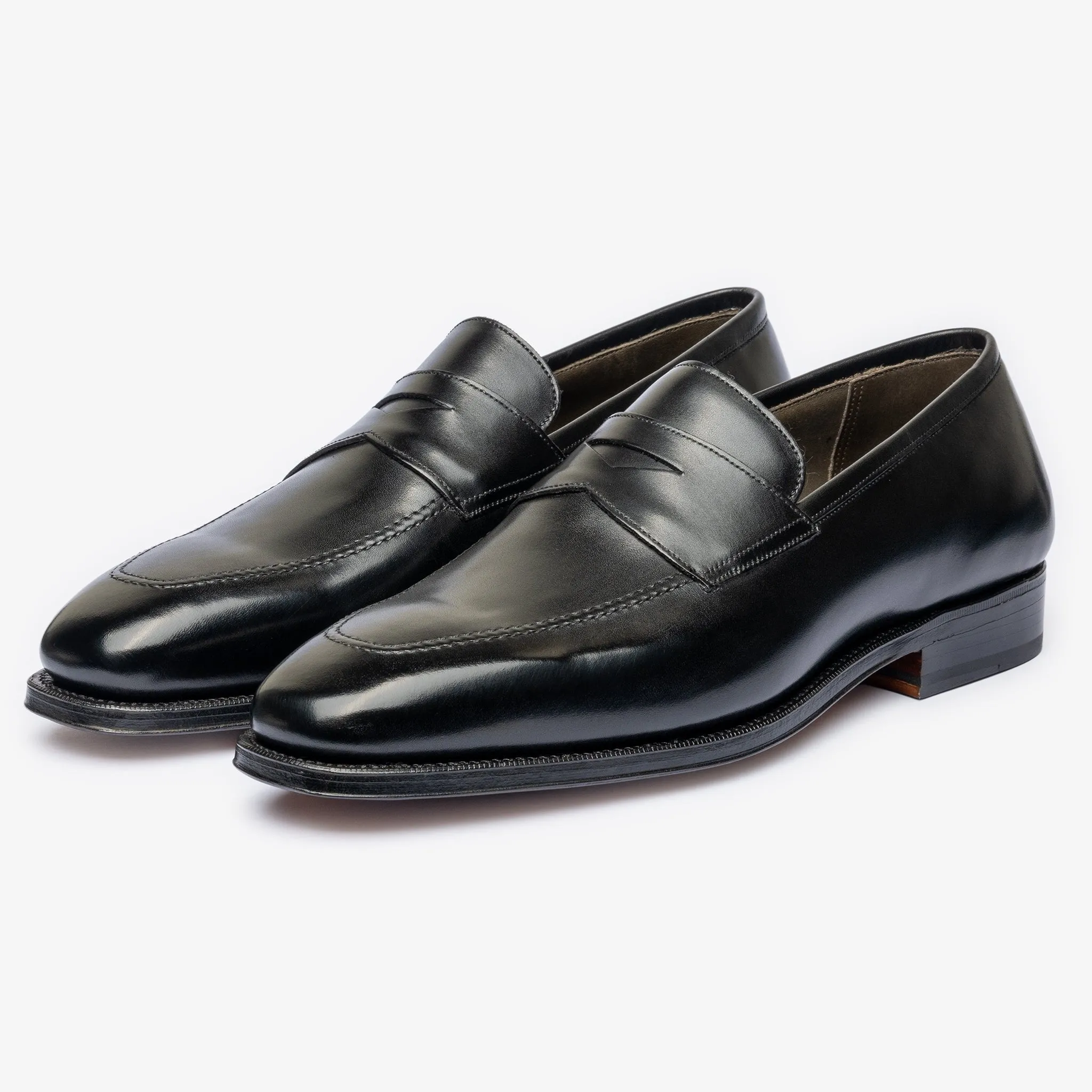 Penny Loafer - Black  - Deer Last