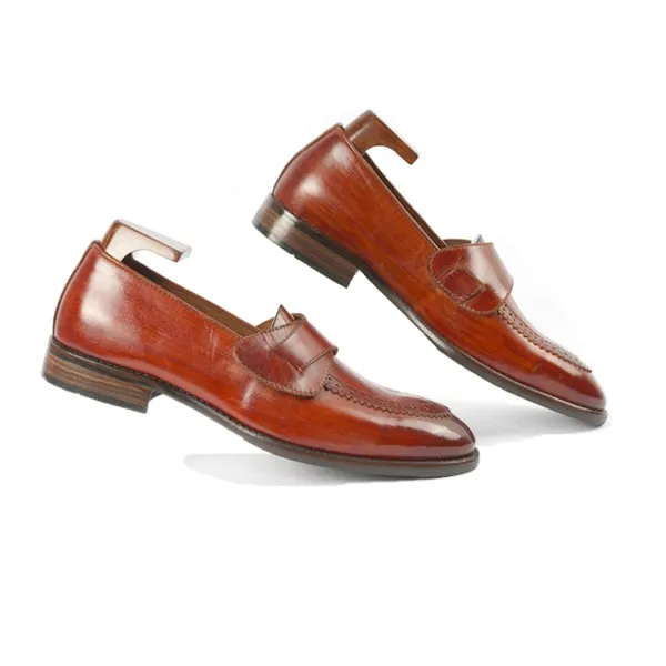 Penny Loafer Classic Shiny Brown Leather