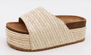 Platform Sandal, Open Toe